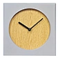 wood table clock